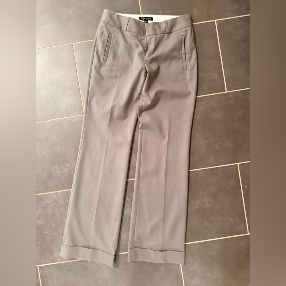 Banana Republic Gray Martin Fit Work Pants